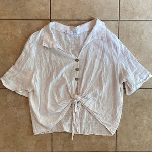 short sleeve button up